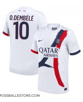 Günstige Paris Saint-Germain Ousmane Dembele #10 Auswärtstrikot 2024-25 Kurzarm